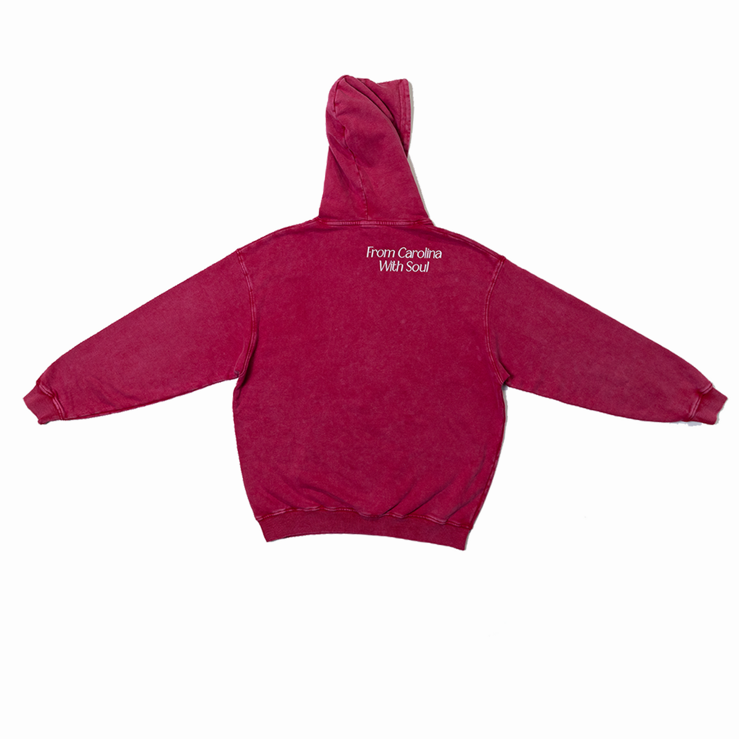 From Carolina With Soul Hoodie "Red"